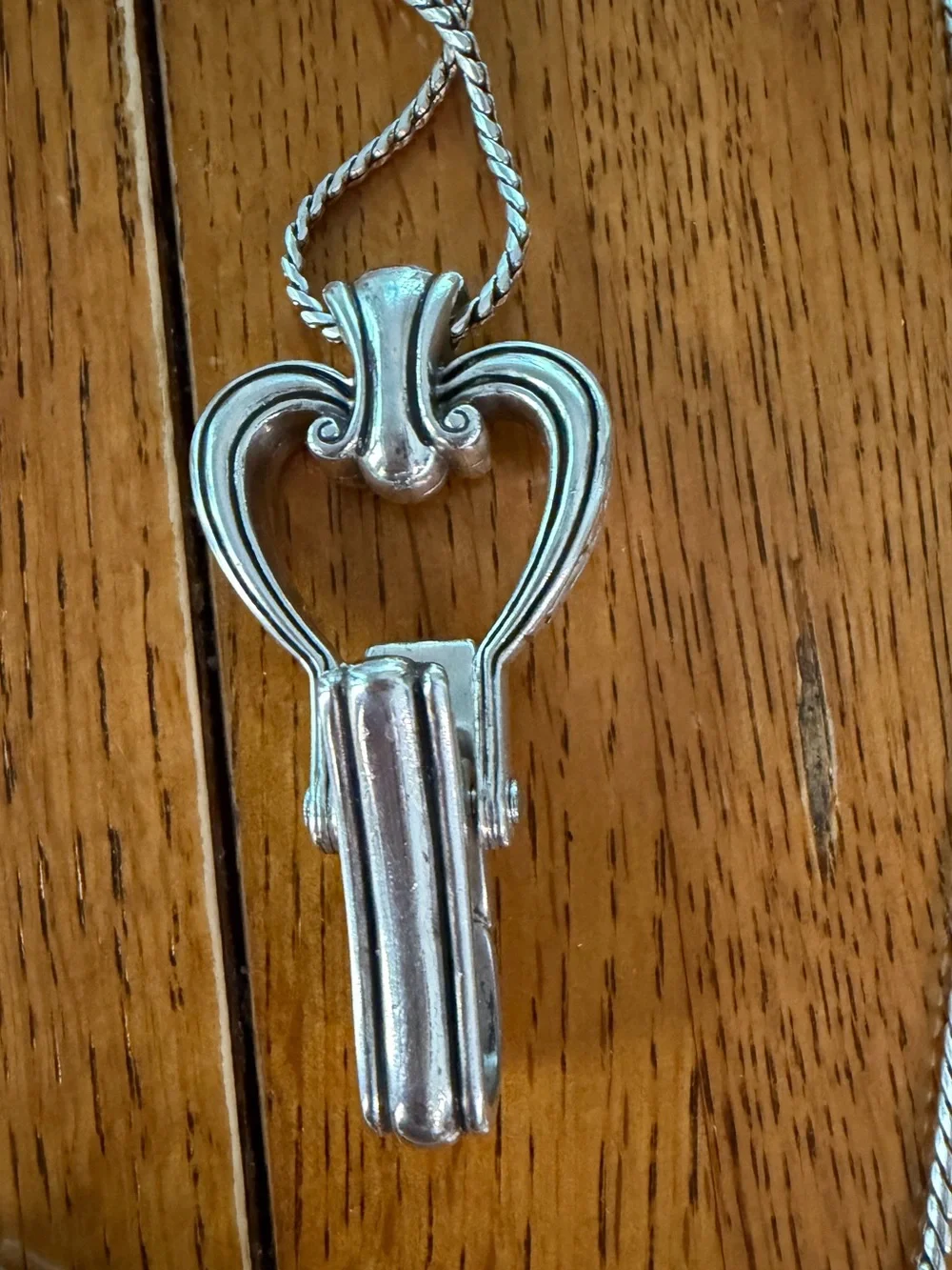 Brighton SWEETY HEART Badge Clip Necklace Lanyard RETIRED